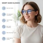 AI Smart Bluetooth Glasses with Voice Assistant