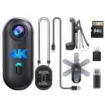 BOBLOV W4 4K Wearable Mini Body Camera