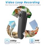 1080P Mini Body Camera with Audio and Video