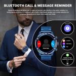 OHUGNA Smart Watch for Men with Fitness Tracker