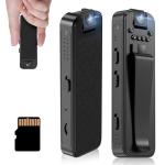 Compact 1080P Mini Body Camera with Night Vision