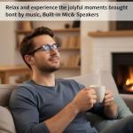 AI Smart Bluetooth Glasses with Voice Assistant