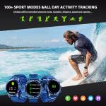 OHUGNA Smart Watch for Men with Fitness Tracker