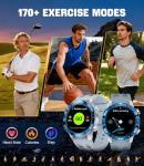 DREMAC Luxury Smartwatch for Men with Fitness Tracking