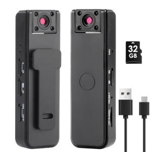 1080p HD Wearable Body Camera with Night Vision