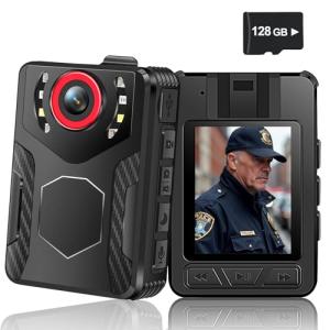 1080P Body Camera with Night Vision and Audio