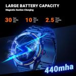 OHUGNA Smart Watch for Men with Fitness Tracker