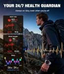 DREMAC Luxury Smartwatch for Men with Fitness Tracking