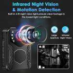 1080P Body Camera with Night Vision and Audio