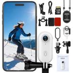 NUISK 4K Mini Action Camera for Sports Adventures