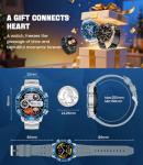 DREMAC Luxury Smartwatch for Men with Fitness Tracking