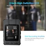 1080P Body Camera with Night Vision and Audio