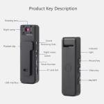 1080p HD Wearable Body Camera with Night Vision