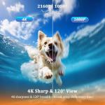 4K Action Camera with Waterproof Case and WiFi