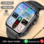 Military Smartwatch with Health Monitor & Waterproof Protection