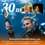 4K Action Camera with Waterproof Case and WiFi