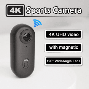Compact 4K Action Camera for Outdoor Adventures