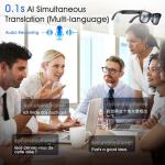 2026 AI Smart Glasses with 4K Camera and Bluetooth