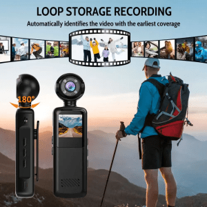 1080p HD Portable Handheld Action Camera for Adventures