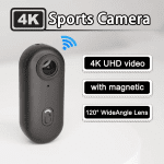 Compact 4K Action Camera for Outdoor Adventures