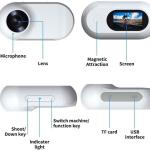 Waterproof HD Pet Collar Camera with Night Vision