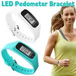 LED Pedometer Bracelet Activity Tracker Watch