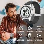 Hearkent Digital Pedometer Watch for Fitness Tracking
