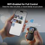 NUISK Mini 4K Action Camera with EIS Stabilization