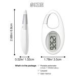 FITCENT Mini 3D Pedometer Step Counter for All