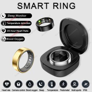 Bluetooth Smart Ring for Heart Rate and Sleep Tracking