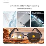 Smart Glasses with Bluetooth, Color-Changing Lenses
