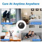 Compact 4K HD Mini Security Camera with Night Vision