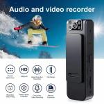 HD 1080P Wearable Mini Camera with Night Vision