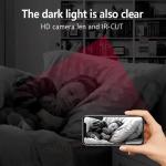 Compact 4K HD Mini Security Camera with Night Vision
