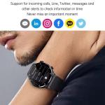 2025 Bluetooth NFC Smart Watch with ECG & GPS
