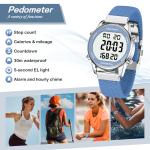 Hearkent Women's Digital Pedometer Sport Watch