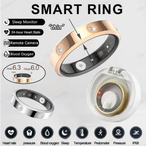 2025 Fashion Women's Smart Ring with Health Monitor
