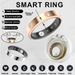 2025 Fashion Women's Smart Ring with Health Monitor