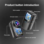 NUISK Mini 4K Action Camera with EIS Stabilization