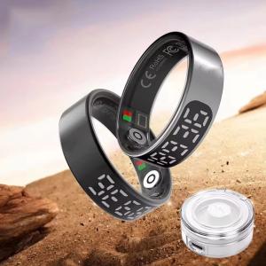 Smart Ring with Health Monitoring and Waterproof Design