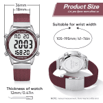 Hearkent Women's Digital Pedometer Sport Watch