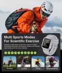 Military Smart Watch with Fitness Tracker & Health Monitor