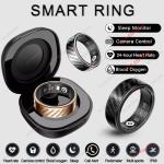 Smart Fitness Ring with Call Alert and Health Monitoring