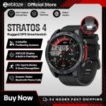 Zeblaze Stratos 4 GPS Smart Watch with AMOLED Display