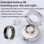 Smart Ring with Health Monitoring and Waterproof Design