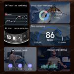 Smart Fitness Ring with Call Alert and Health Monitoring