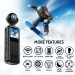 1080p HD Portable Handheld Action Camera for Adventures