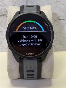 Garmin Forerunner 165 GPS Running Smartwatch Black