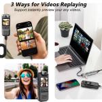 SixBondsCam 4K Wearable Body Camera with Audio