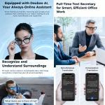 Smart AI Glasses with HD Camera and Power Bank